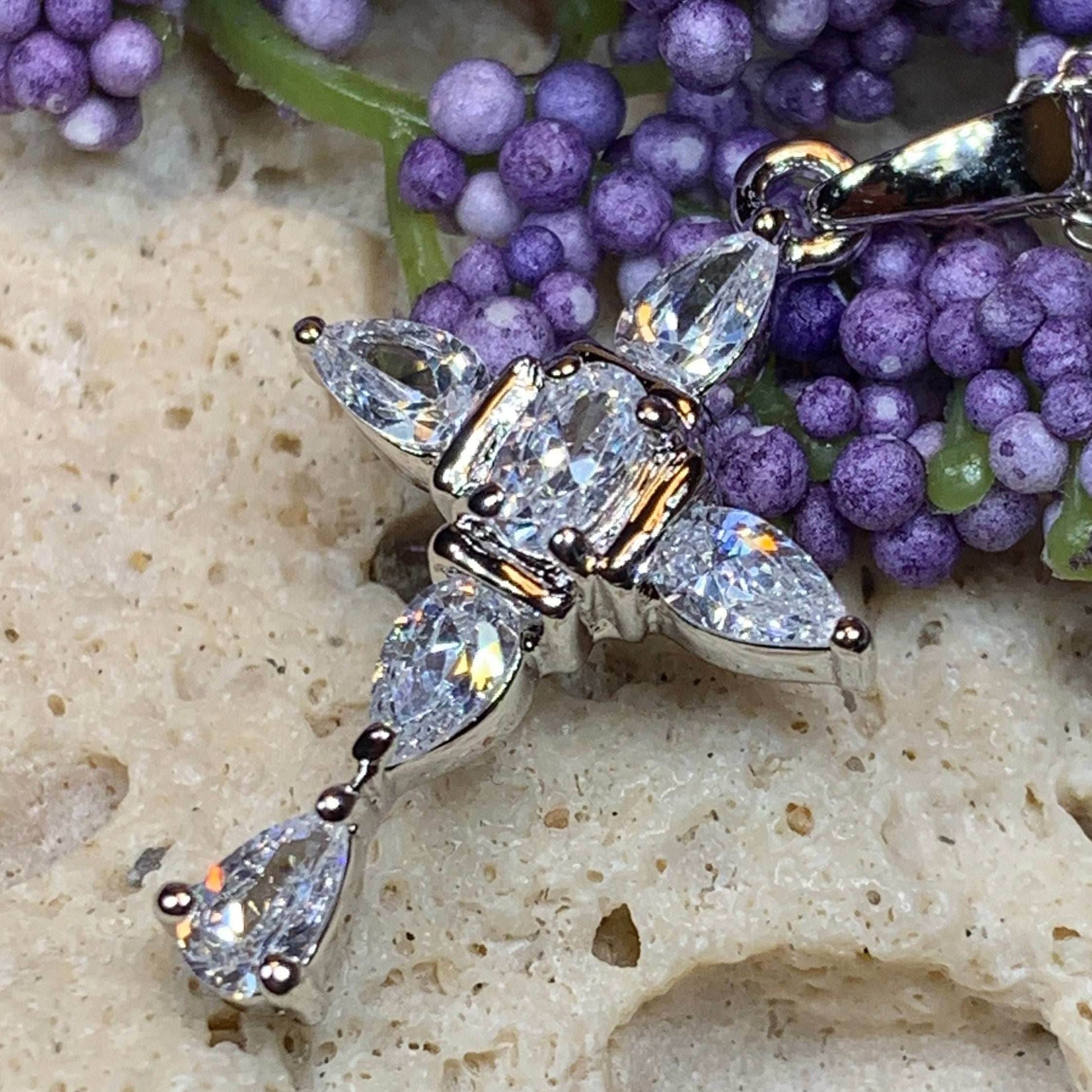Clarice Celtic Cross Necklace - 18