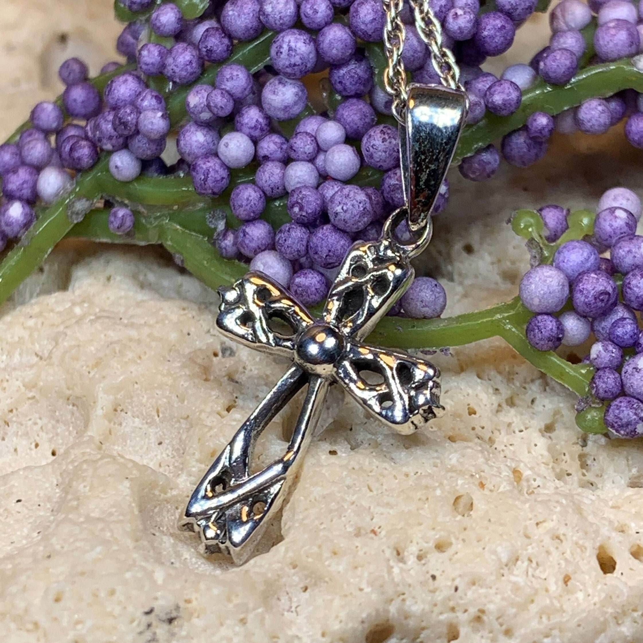 Purity Celtic Cross Necklace - 18