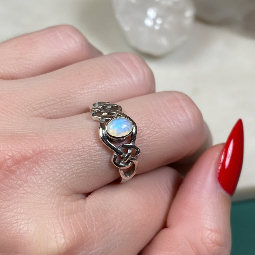 Mina Celtic Knot Ring