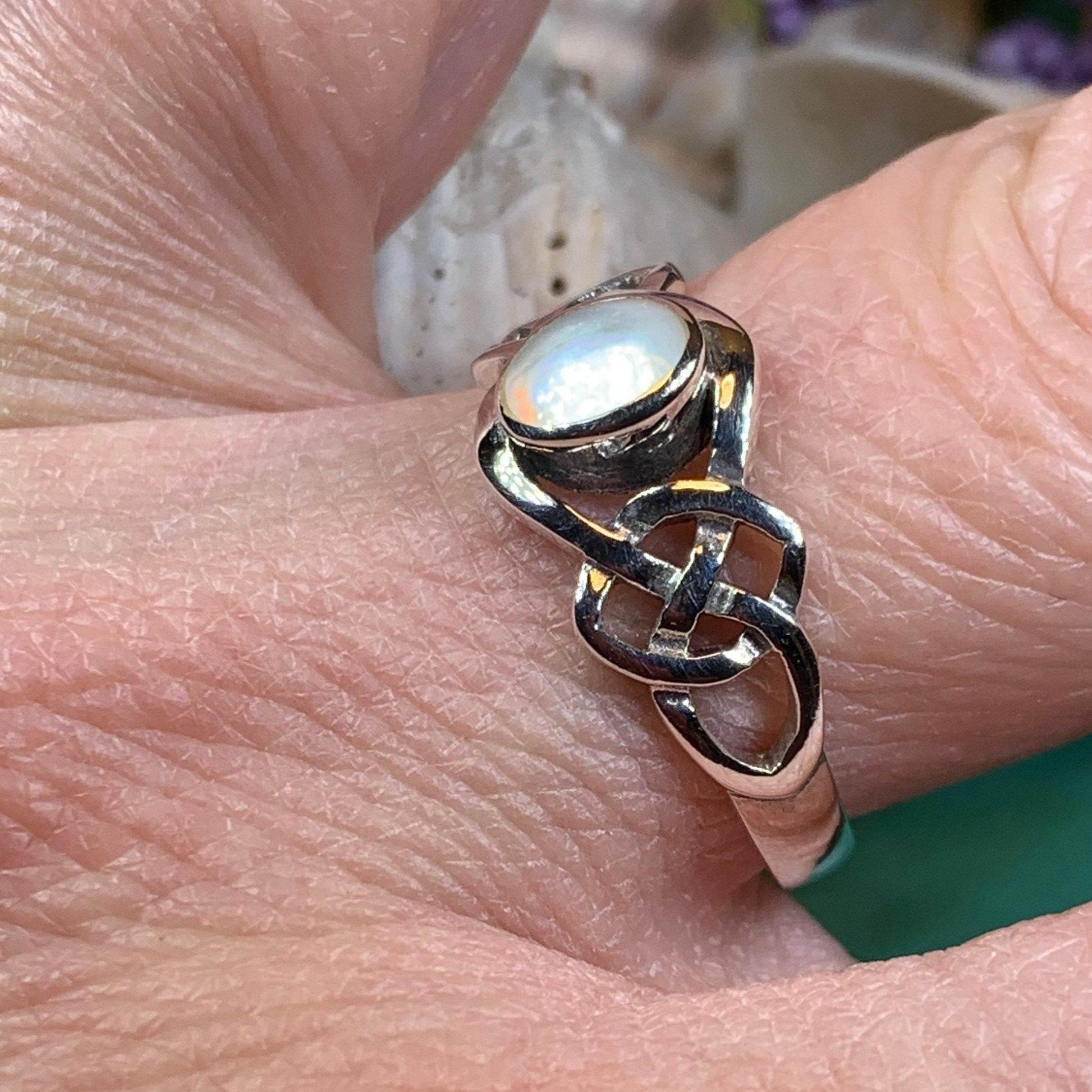 Mina Celtic Knot Ring - 4