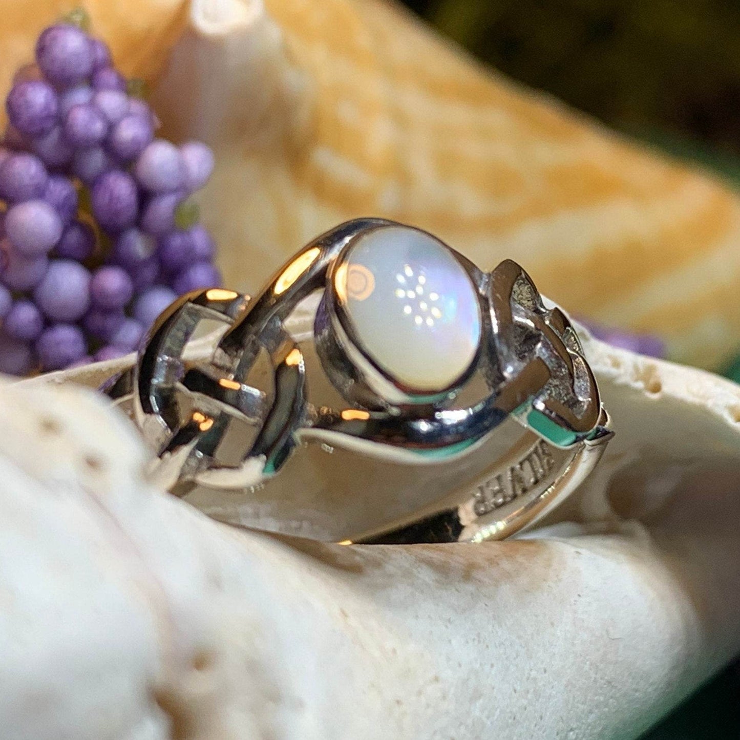 Mina Celtic Knot Ring - 4