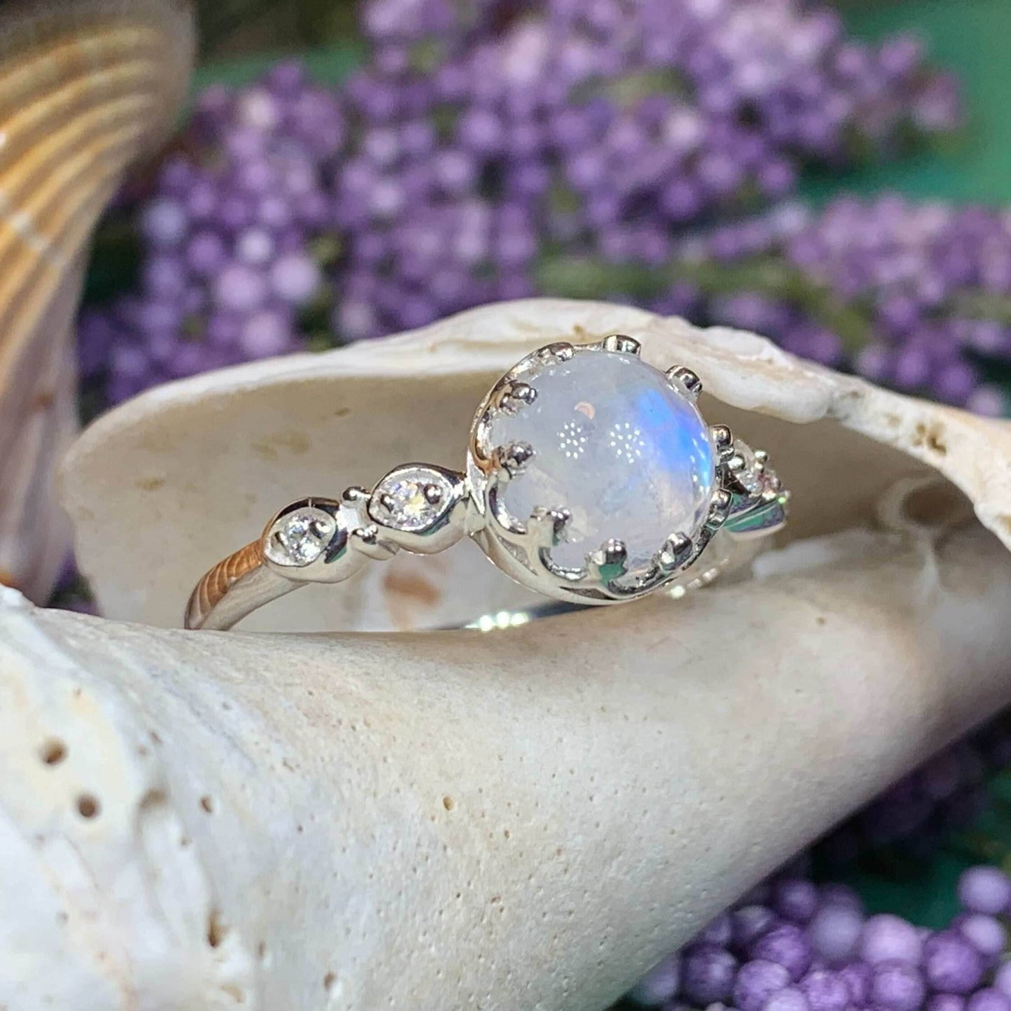 Elenore Moonstone Ring - 5