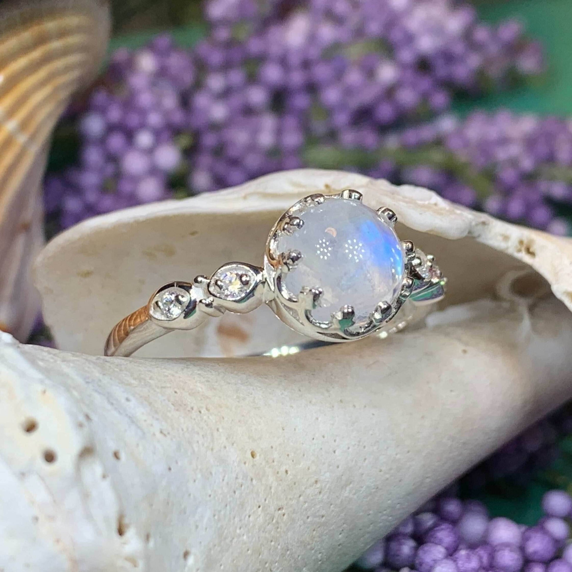 Elenore Moonstone Ring - 5