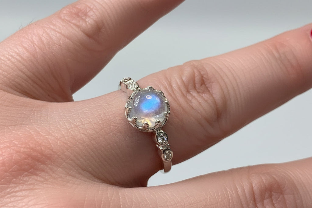 Elenore Moonstone Ring