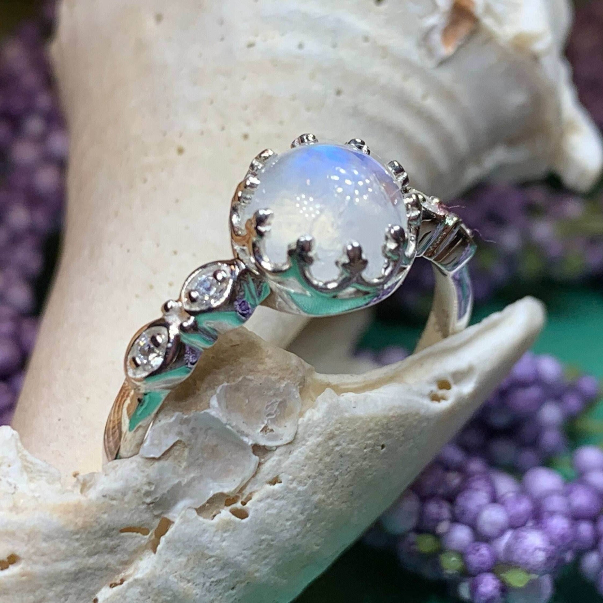 Elenore Moonstone Ring - 5
