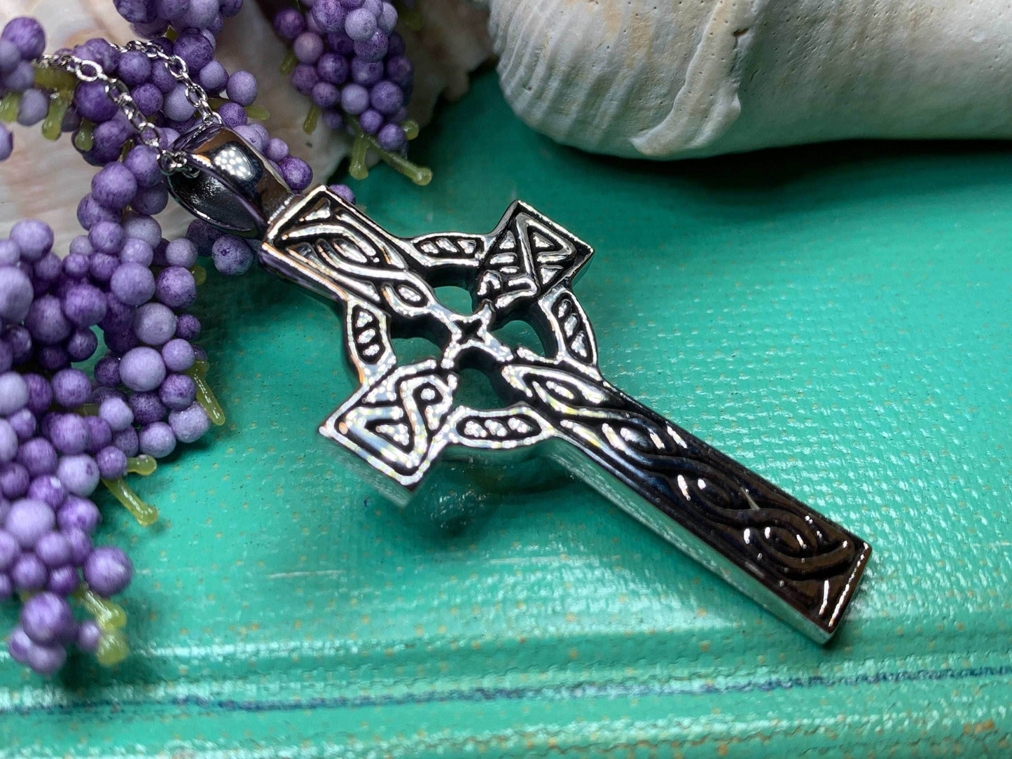 Shawn Celtic Cross Necklace - 