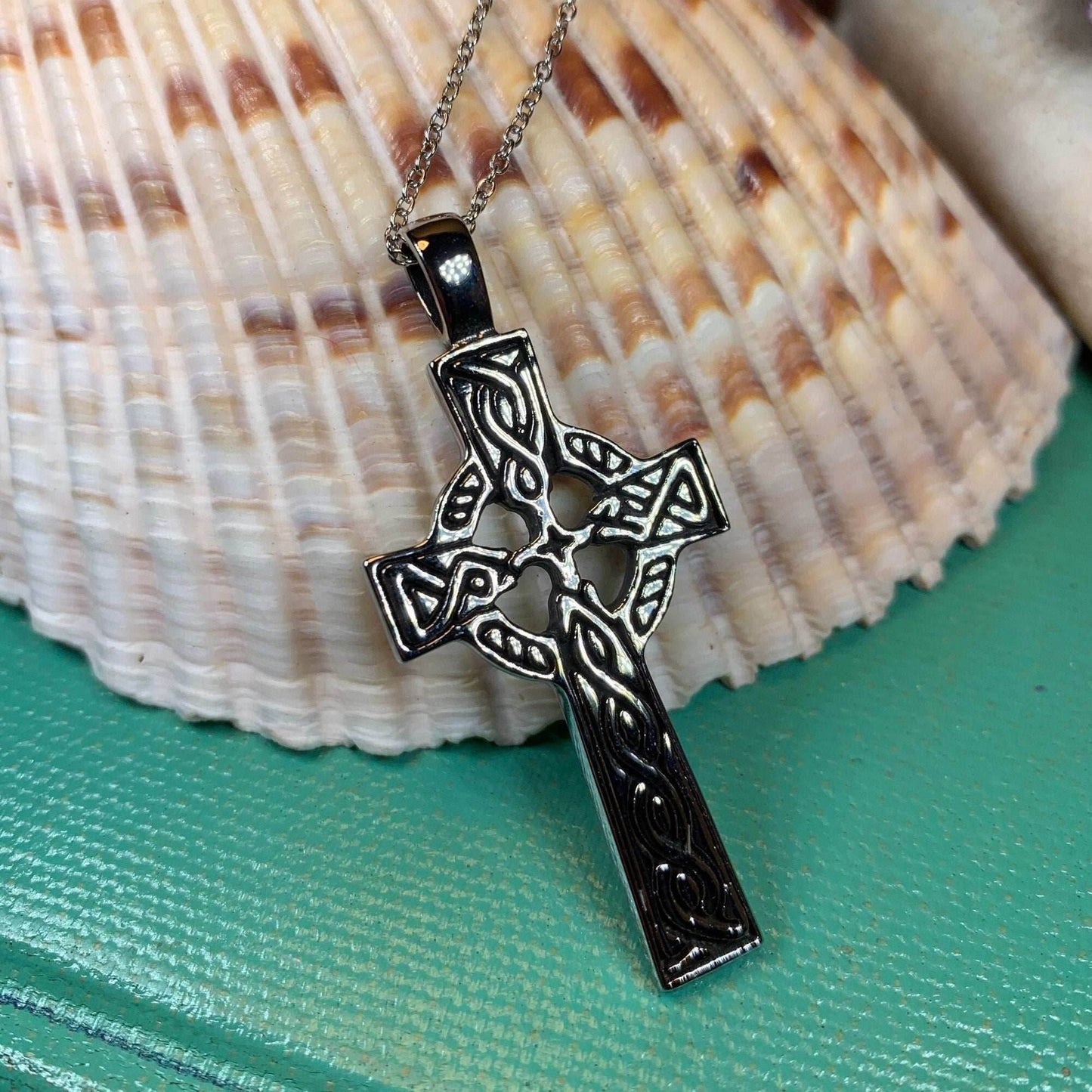 Shawn Celtic Cross Necklace - 