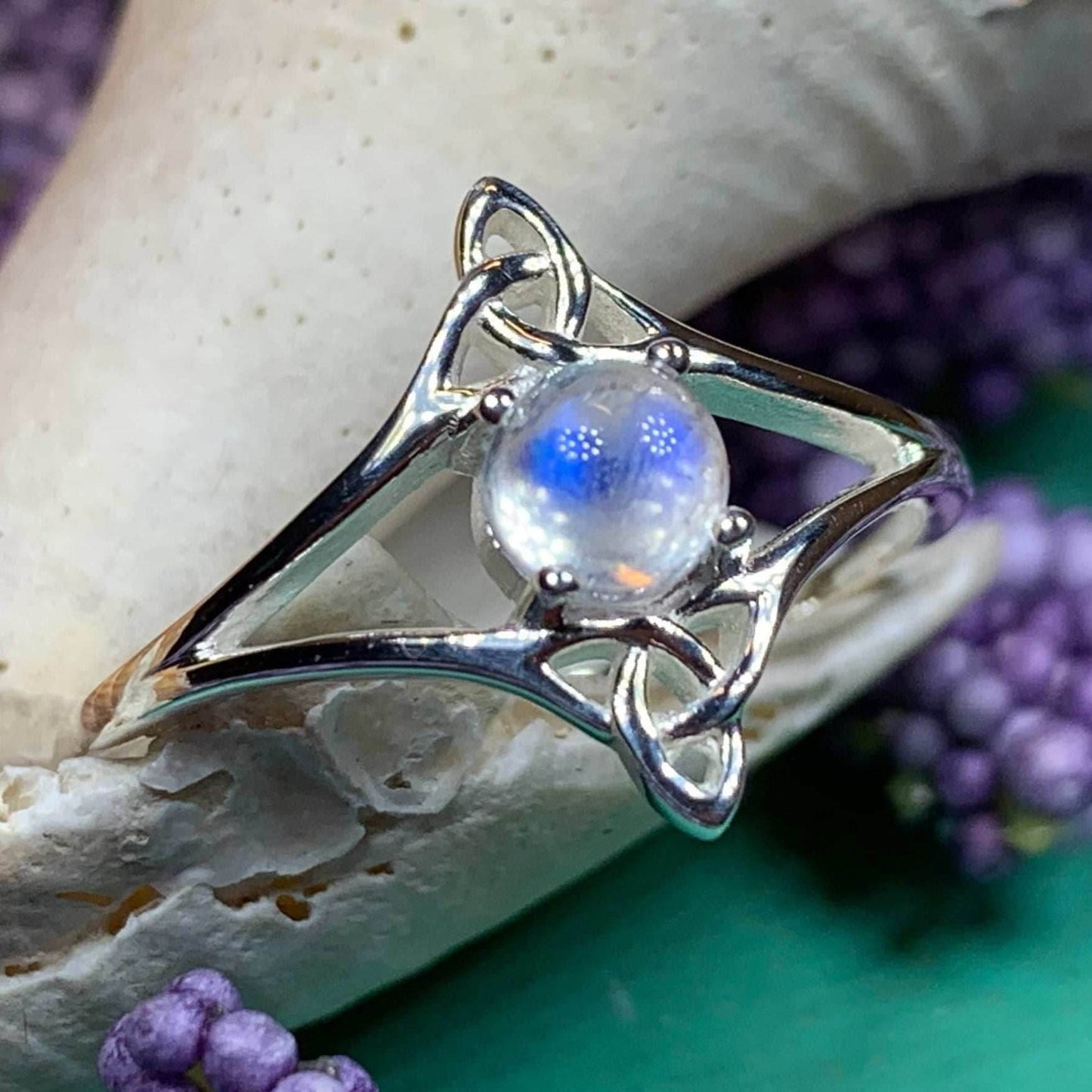 Rina Moonstone Ring - 5
