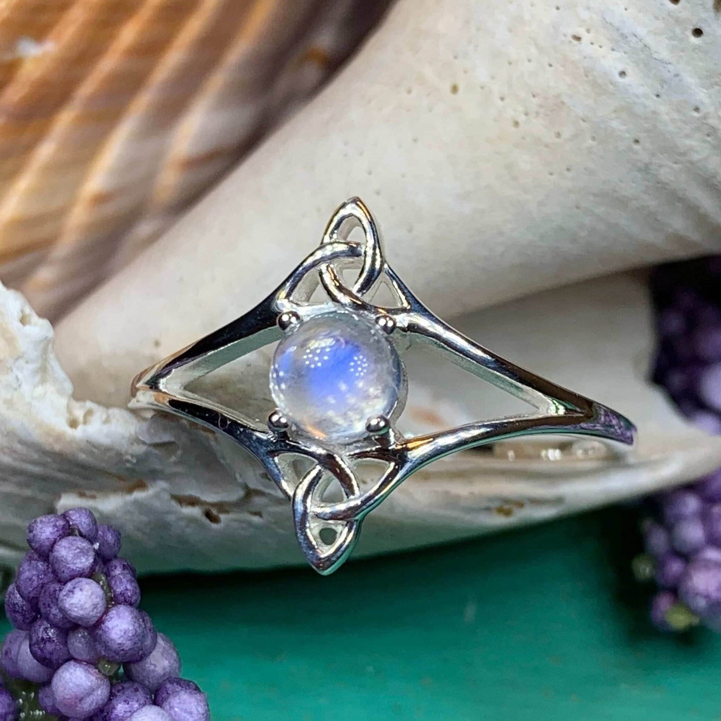 Rina Moonstone Ring - 5