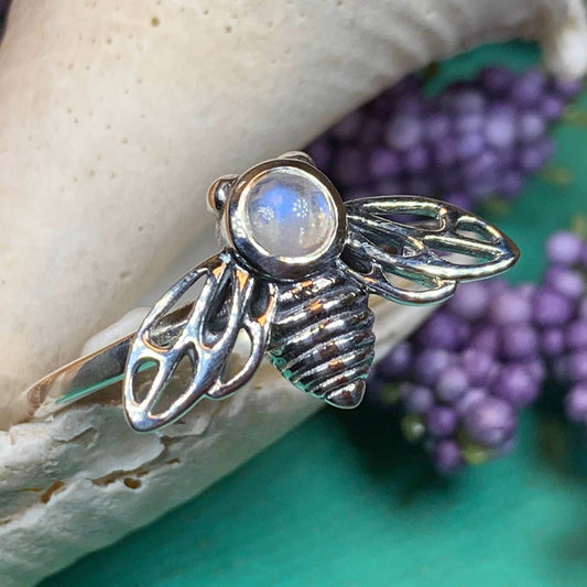 Tell the Bees Moonstone Ring - 5