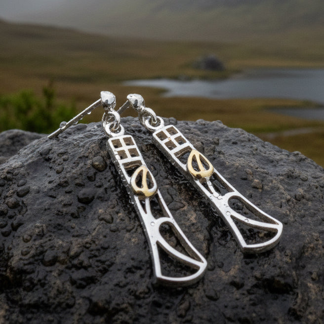 Mina Art Deco Earrings