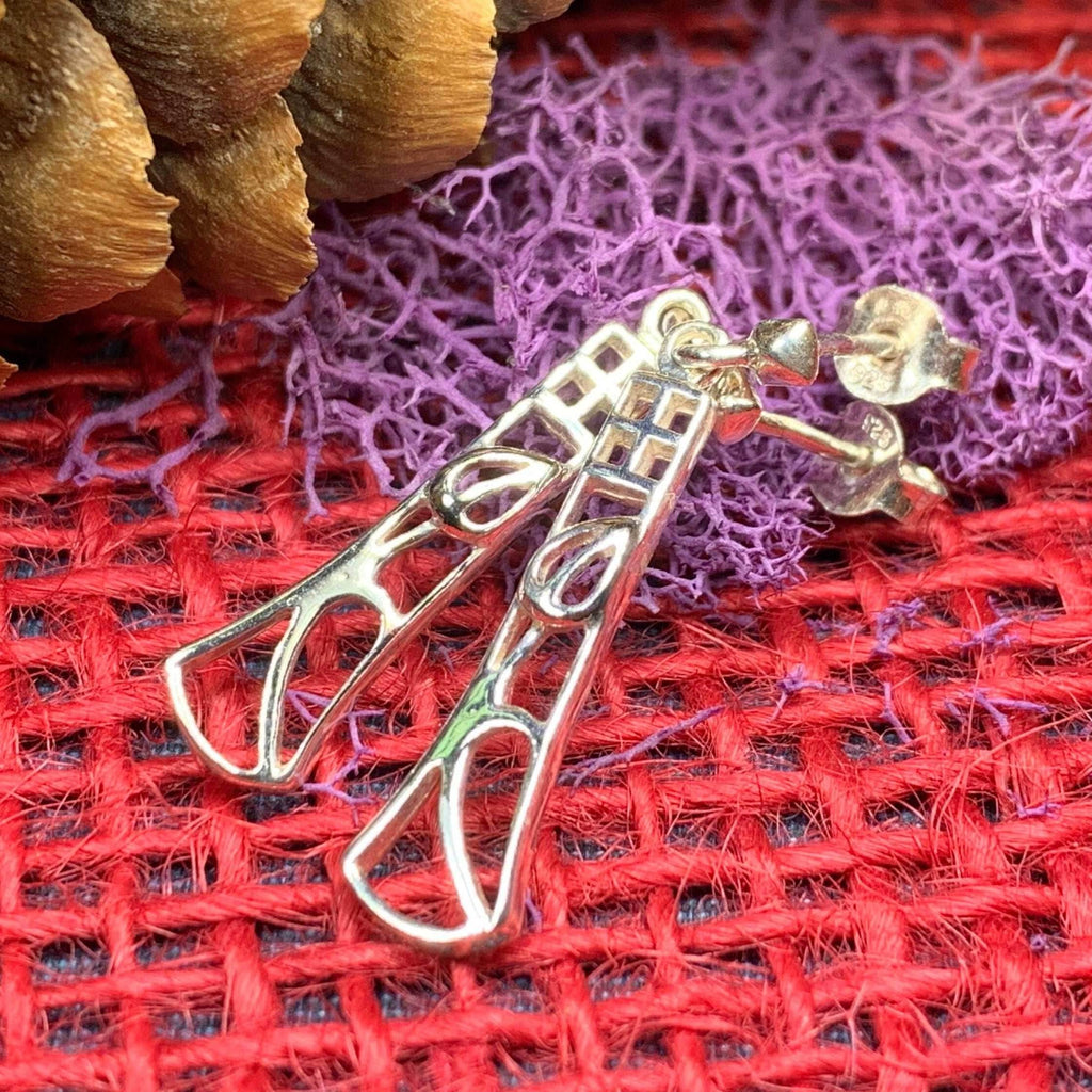 Mina Art Deco Earrings - 