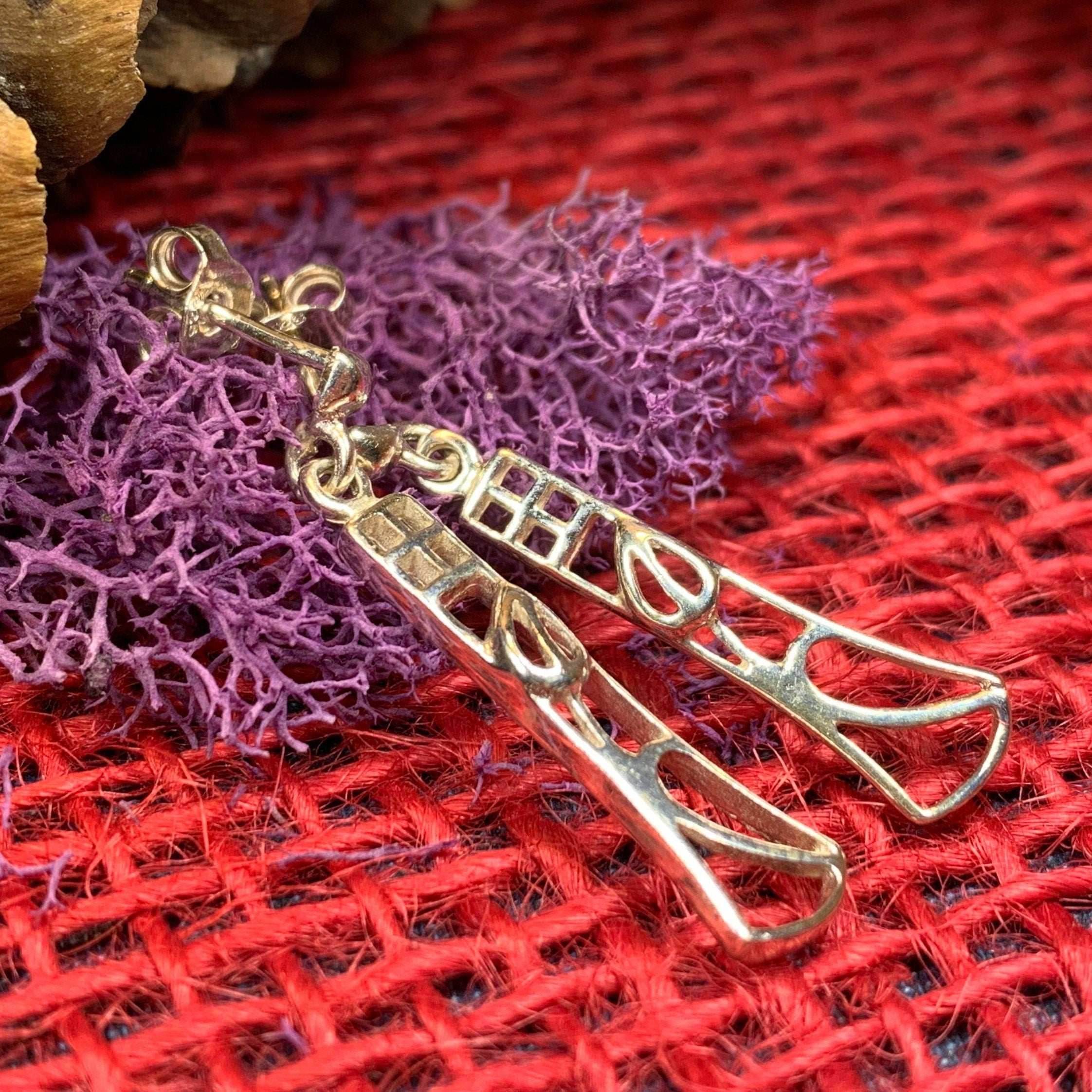 Mina Art Deco Earrings - 