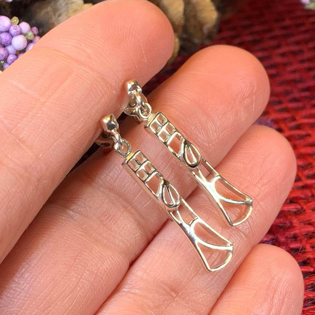 Mina Art Deco Earrings - 
