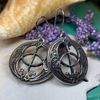 Pewter Chalice Well Earrings - 