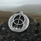 Pewter Chalice Well Necklace