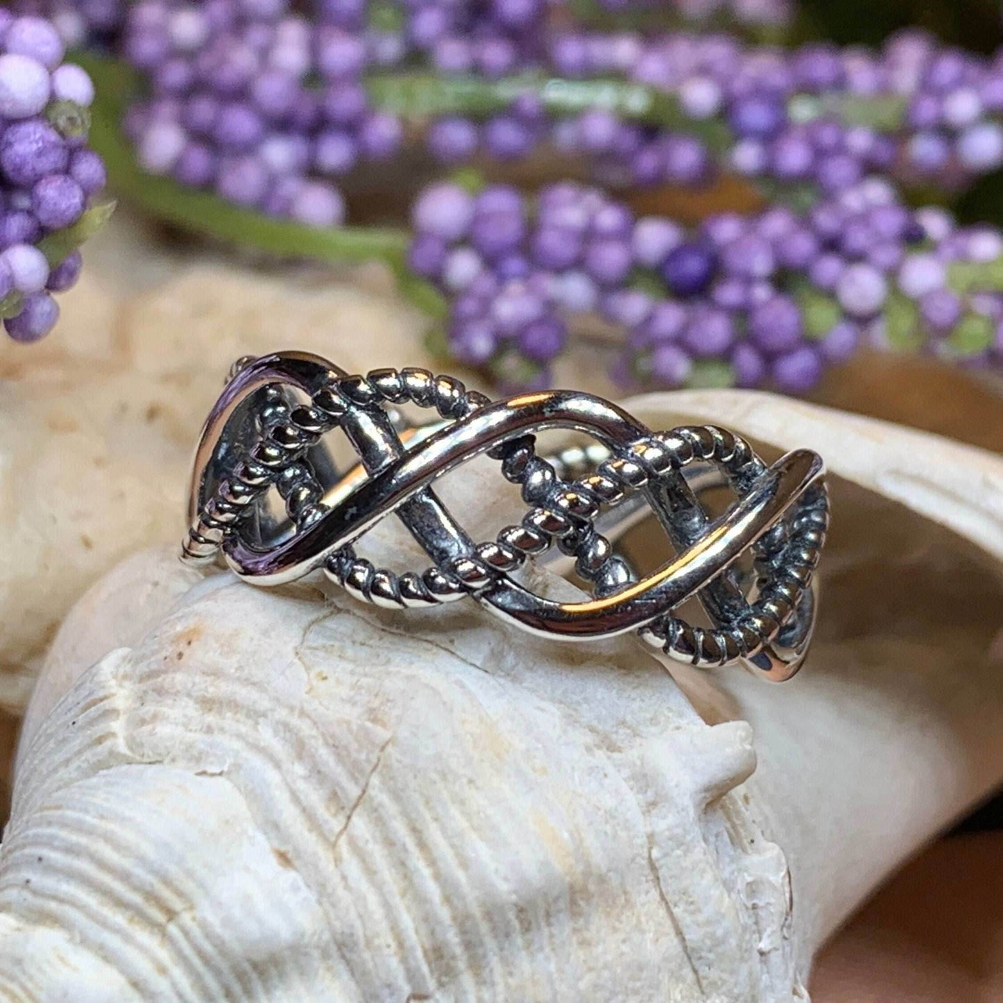 Eternity Celtic Knot Ring - 5