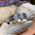 Celtic Raven Ring