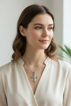 Serenity Celtic Cross Necklace
