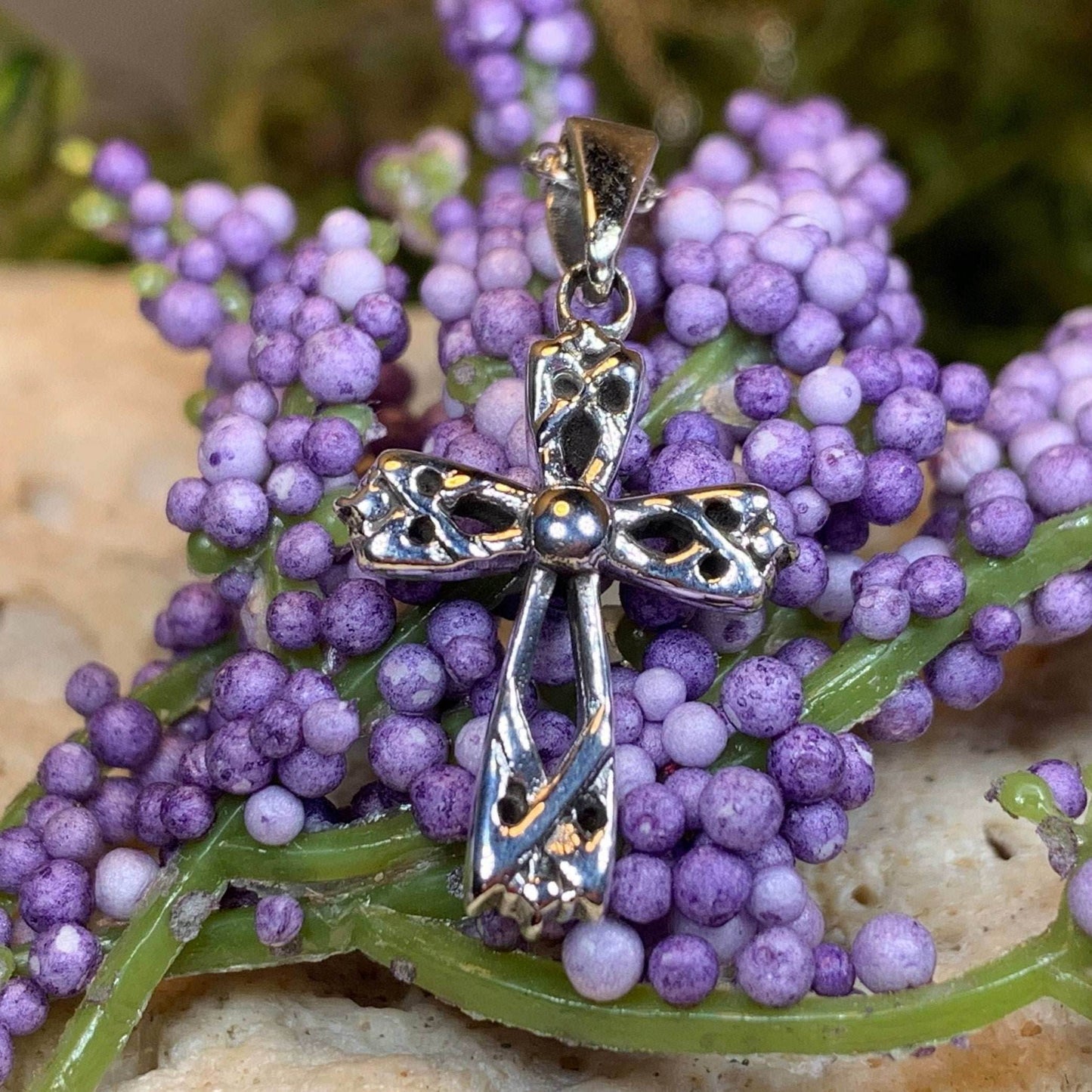 Purity Celtic Cross Necklace - 18