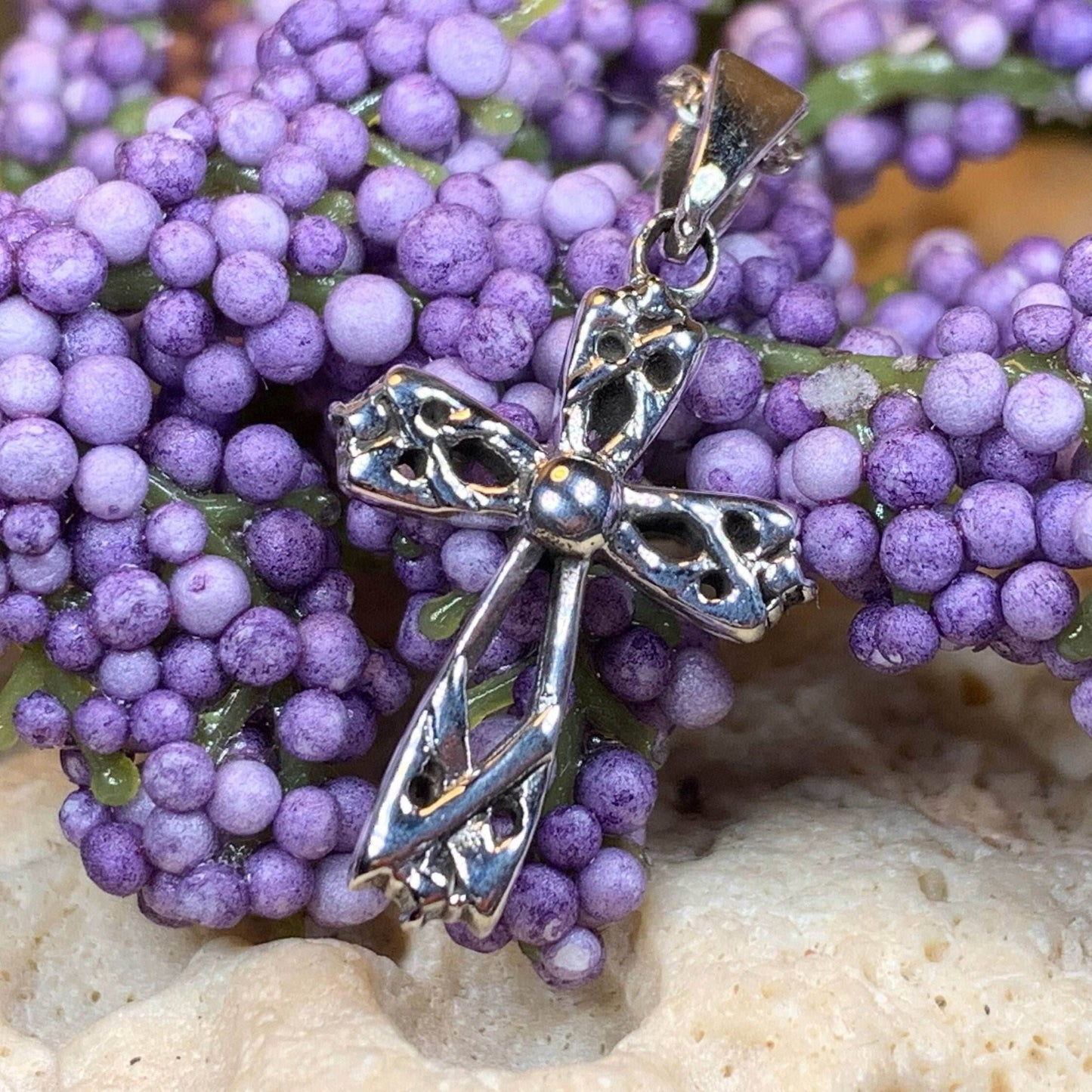 Purity Celtic Cross Necklace - 18