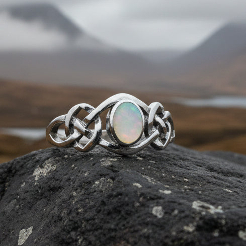 Mina Celtic Knot Ring
