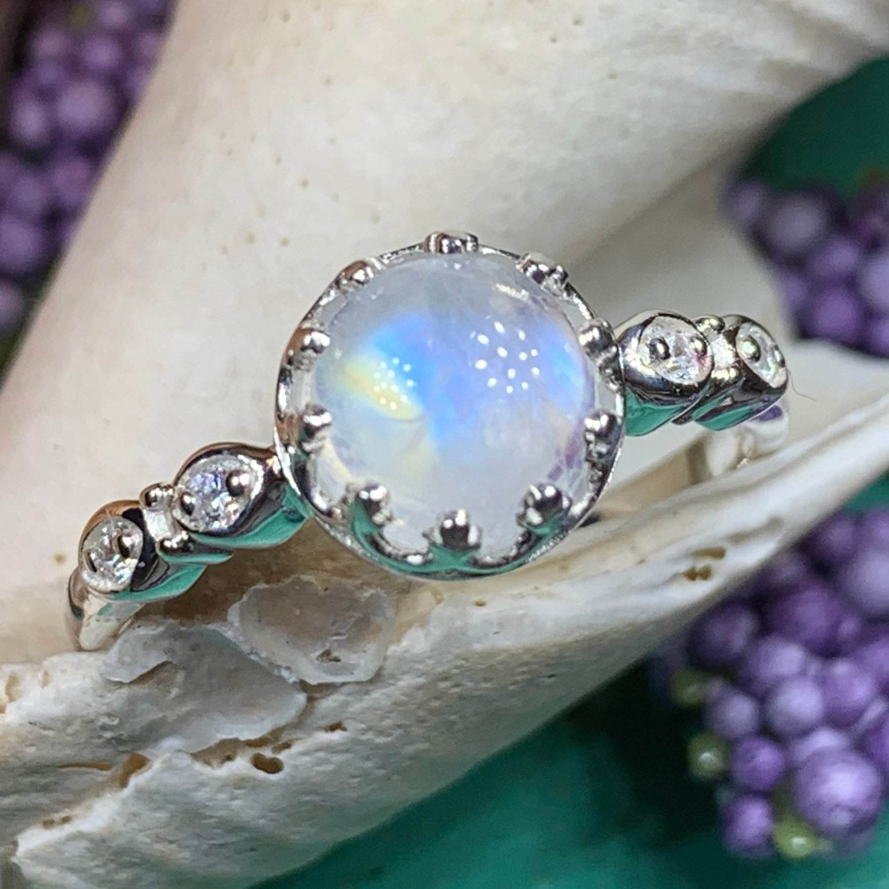 Elenore Moonstone Ring - 5