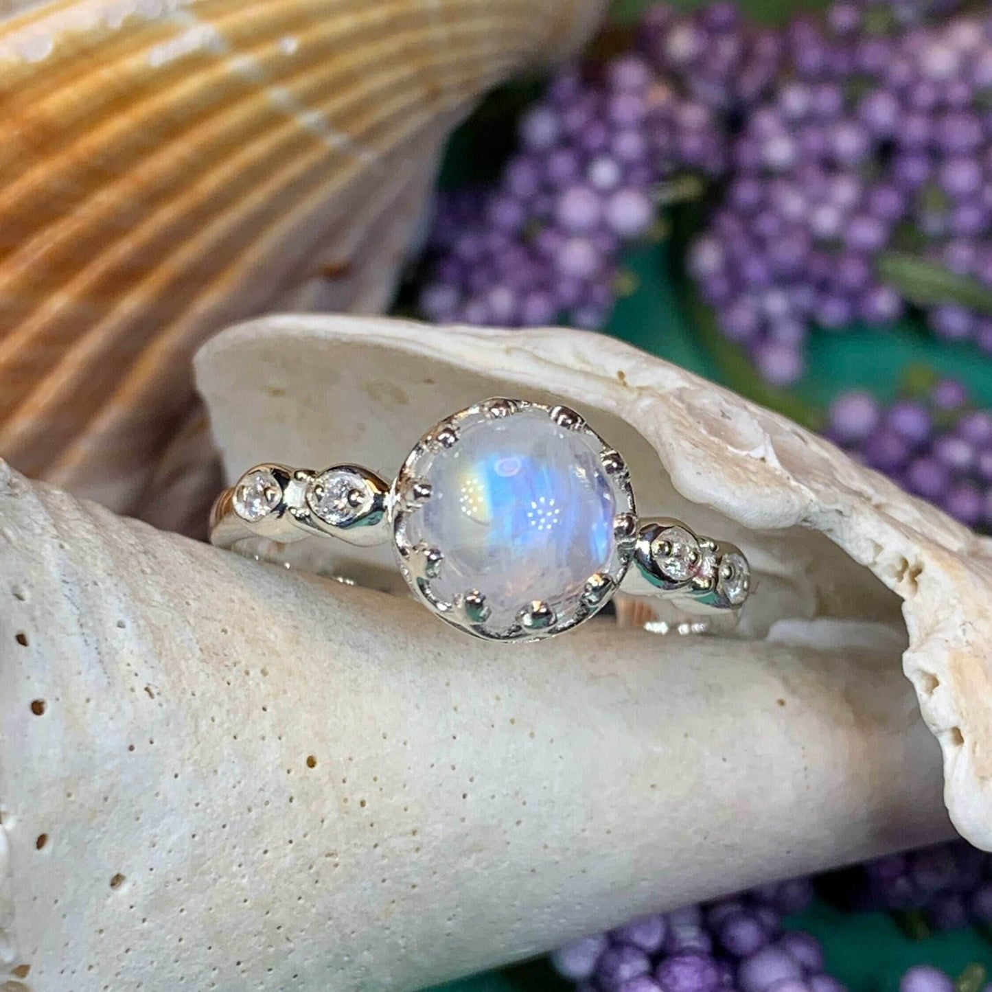 Elenore Moonstone Ring - 5