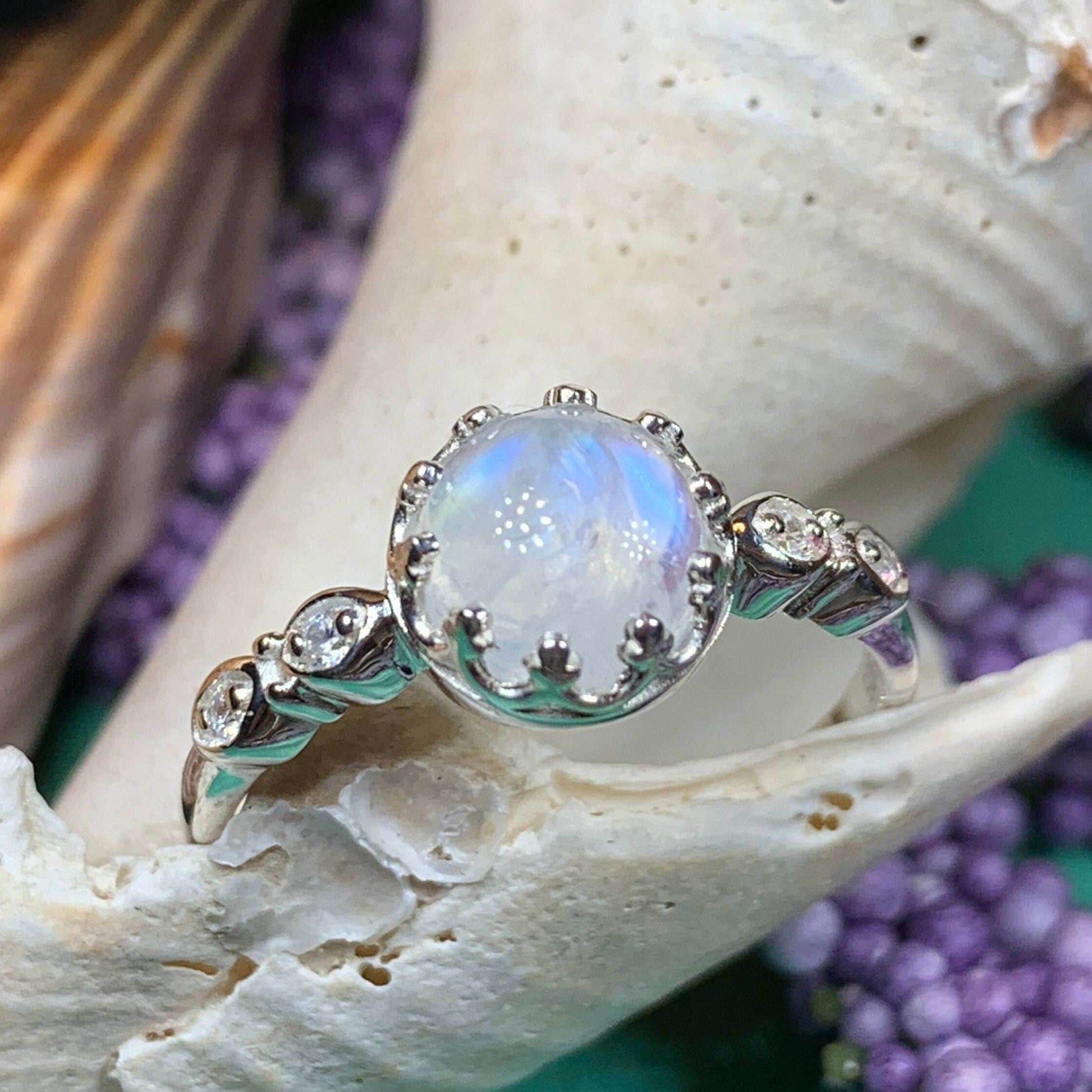 Elenore Moonstone Ring - 5