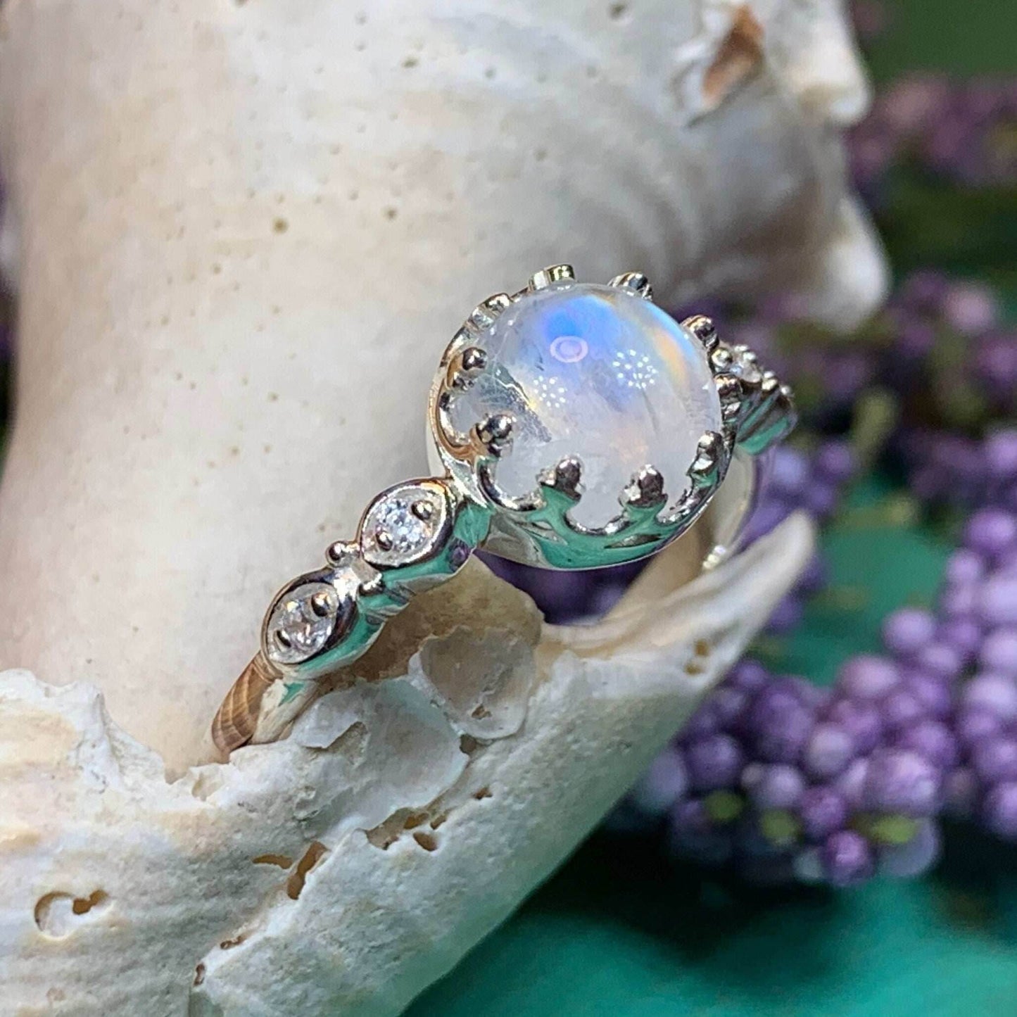 Elenore Moonstone Ring - 5