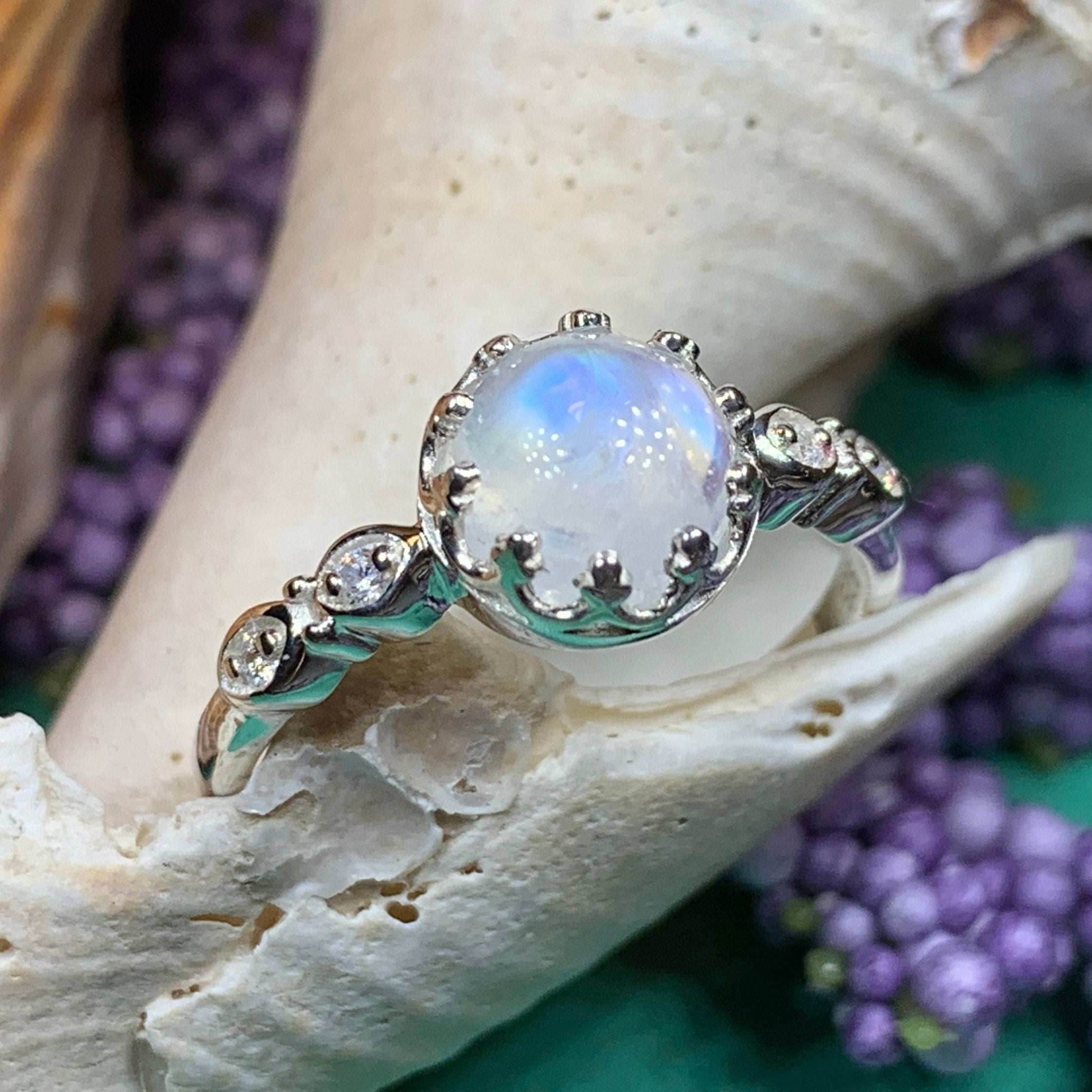Elenore Moonstone Ring - 5