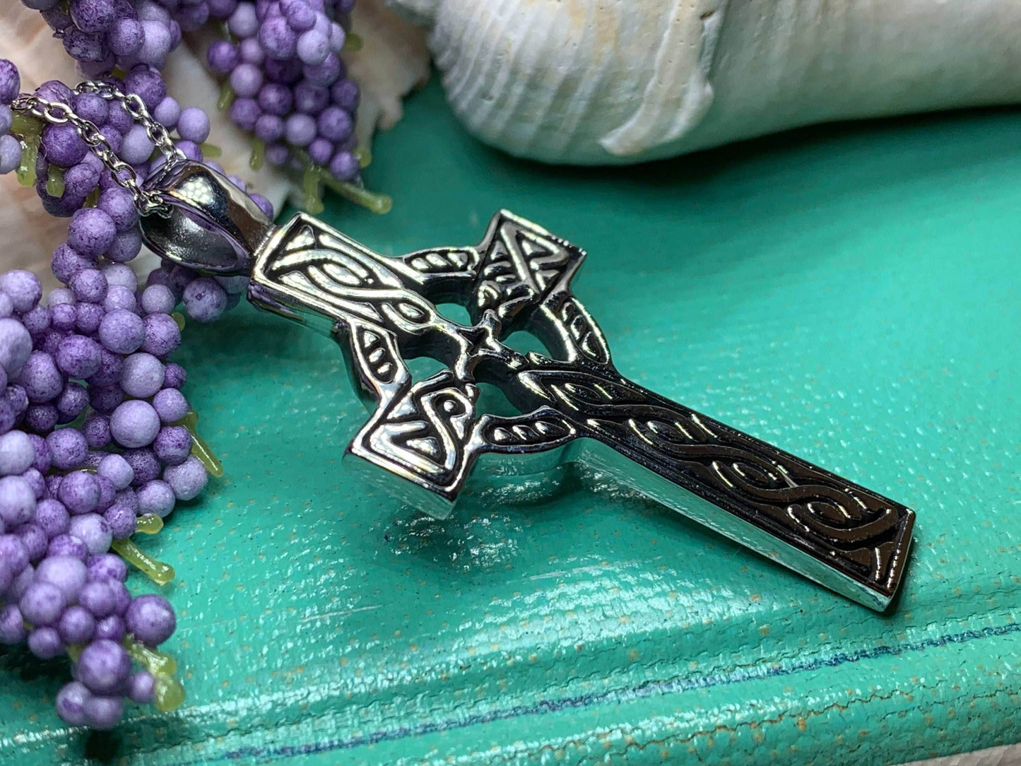 Shawn Celtic Cross Necklace - 
