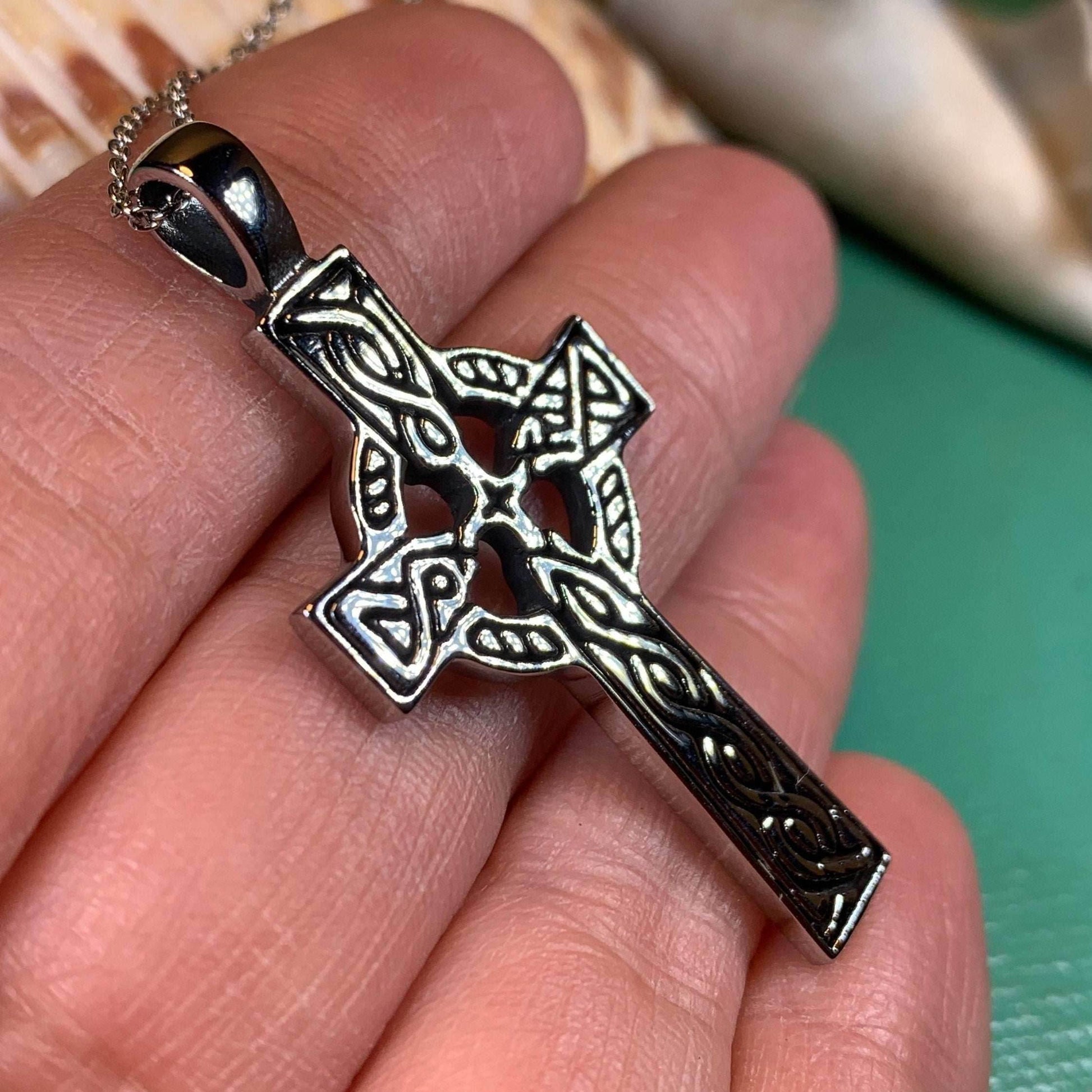 Shawn Celtic Cross Necklace - 