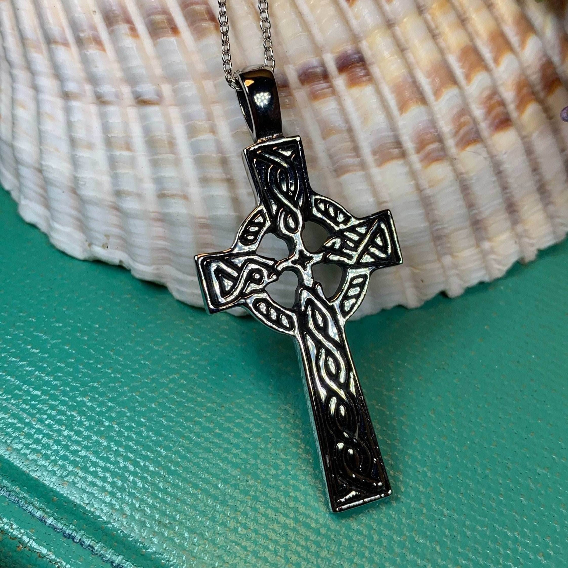 Shawn Celtic Cross Necklace - 