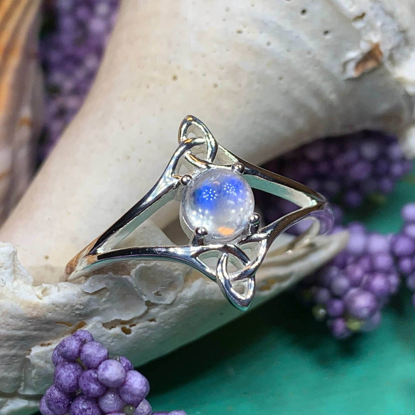 Rina Moonstone Ring - 5