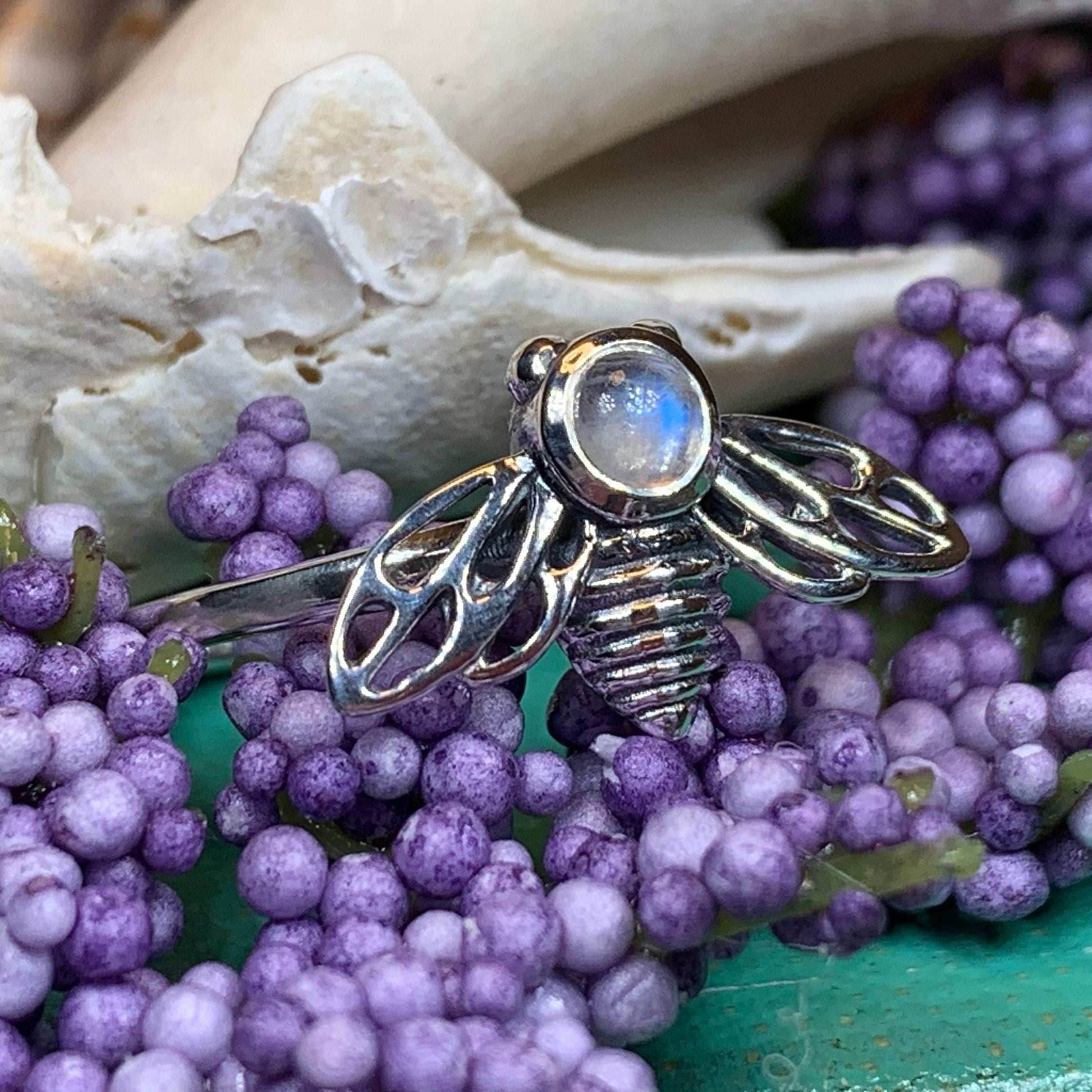 Tell the Bees Moonstone Ring - 5