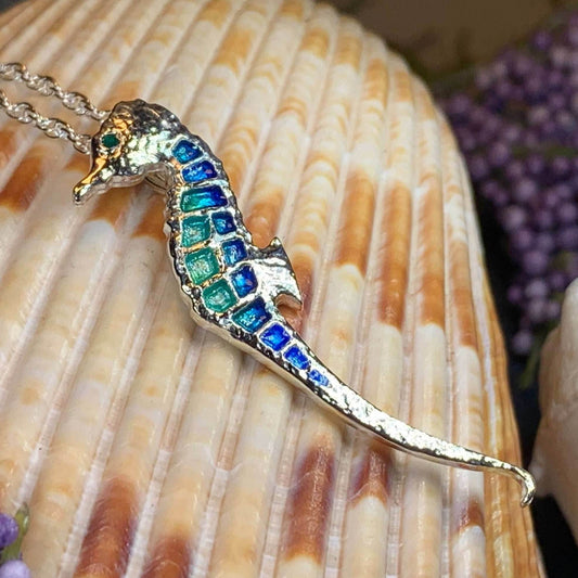 Summerleaze Seahorse Necklace - 18