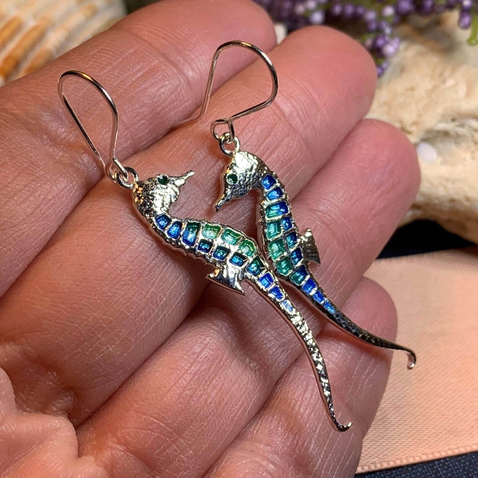 Summerleaze Seahorse Earrings - 