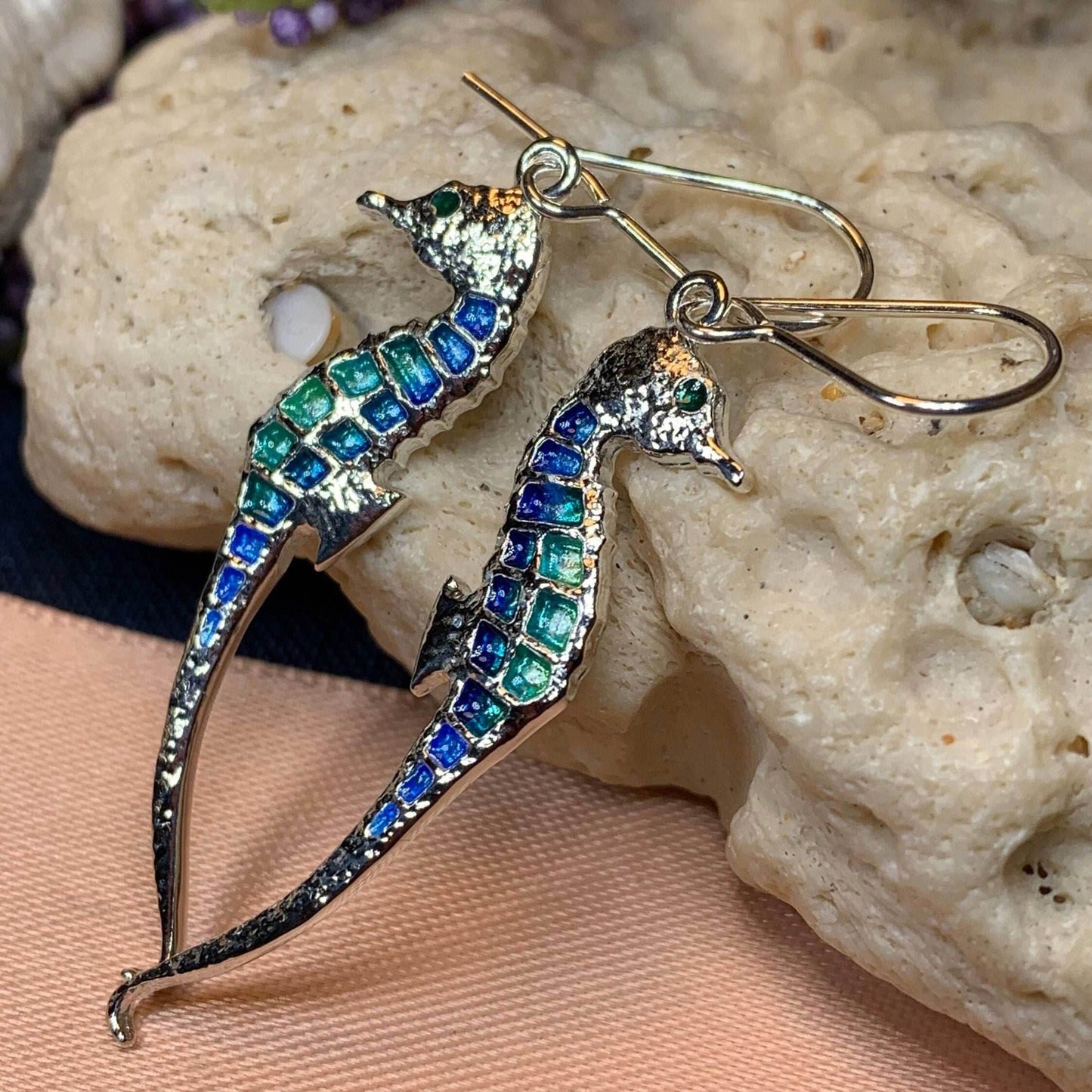 Summerleaze Seahorse Earrings - 