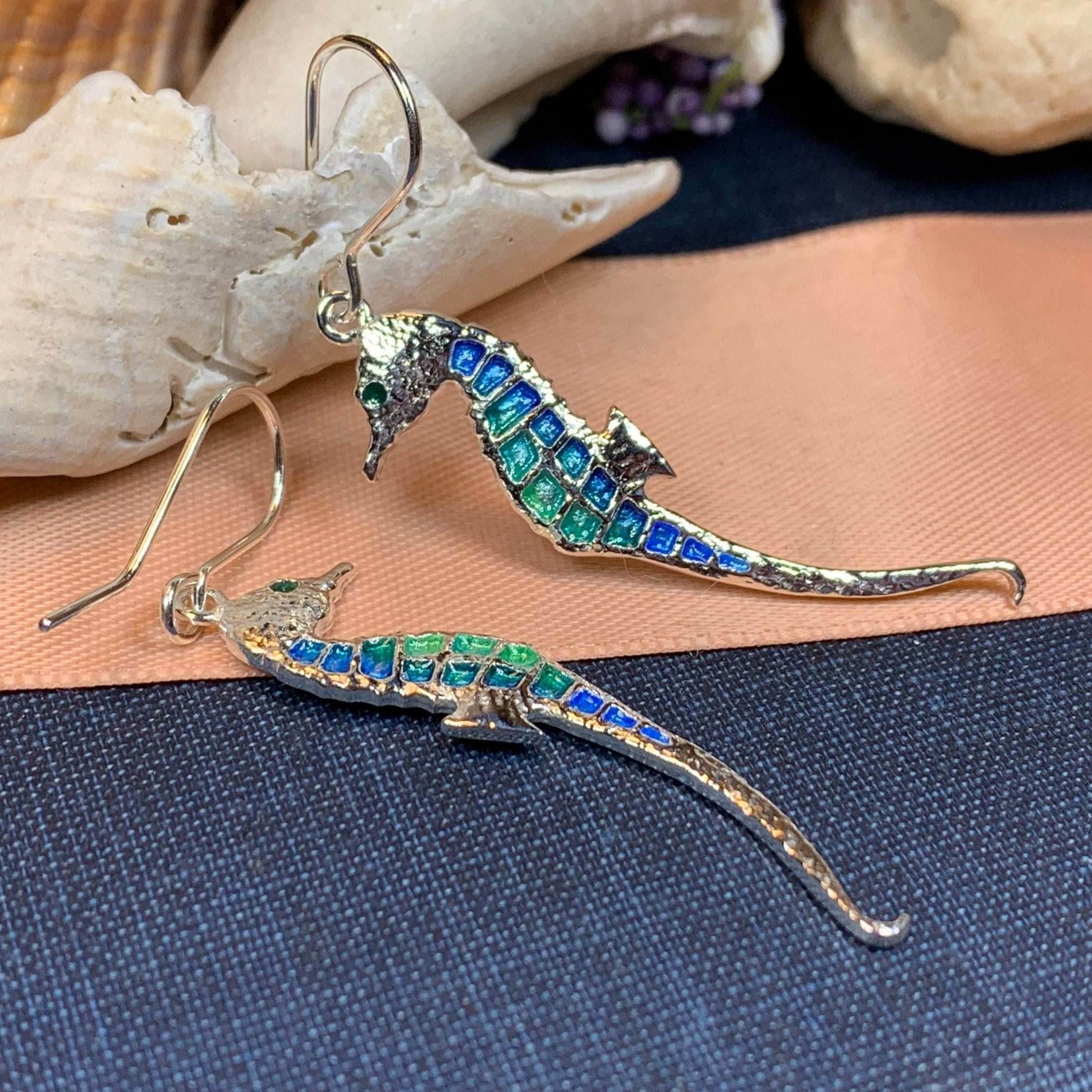 Summerleaze Seahorse Earrings - 
