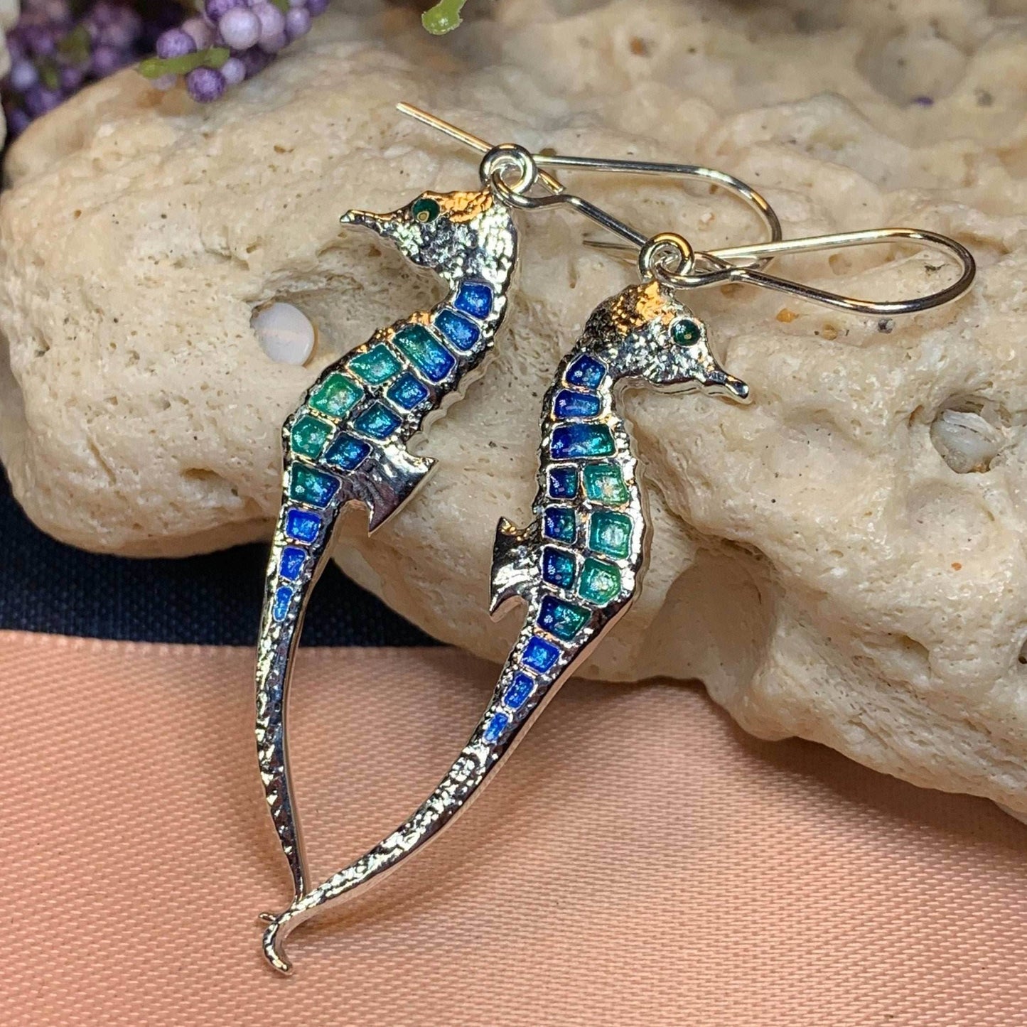 Summerleaze Seahorse Earrings - 