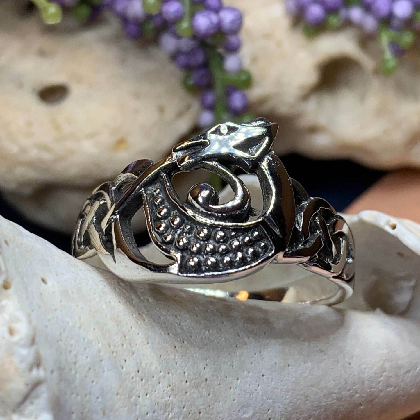 Celtic Dragon Ring - 6