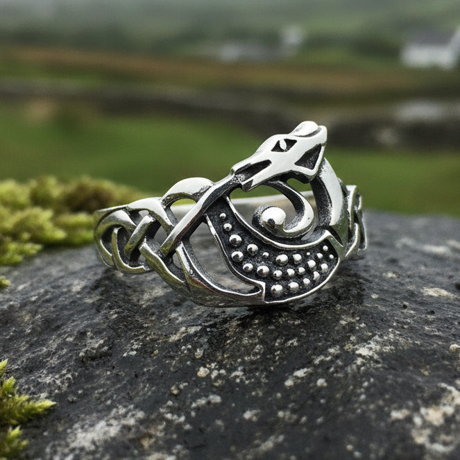 Celtic Dragon Ring