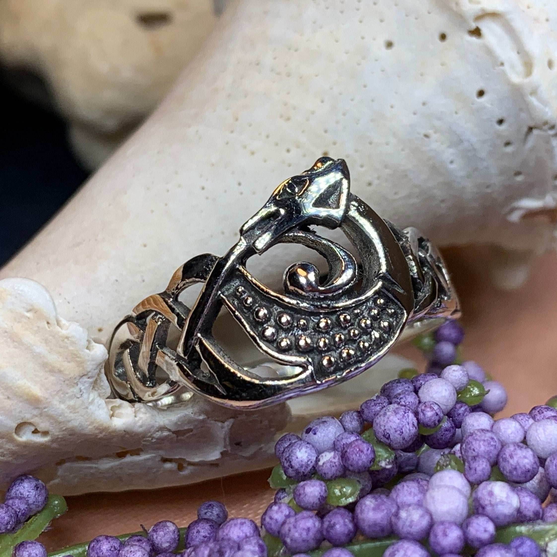 Celtic Dragon Ring - 6