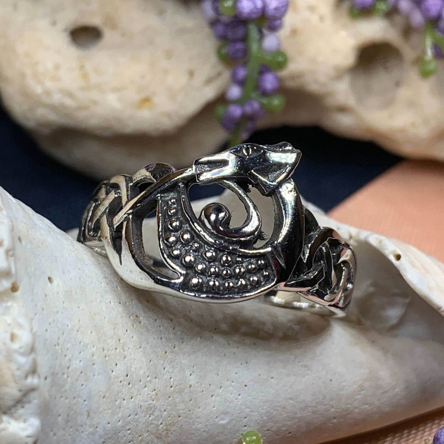 Celtic Dragon Ring - 6
