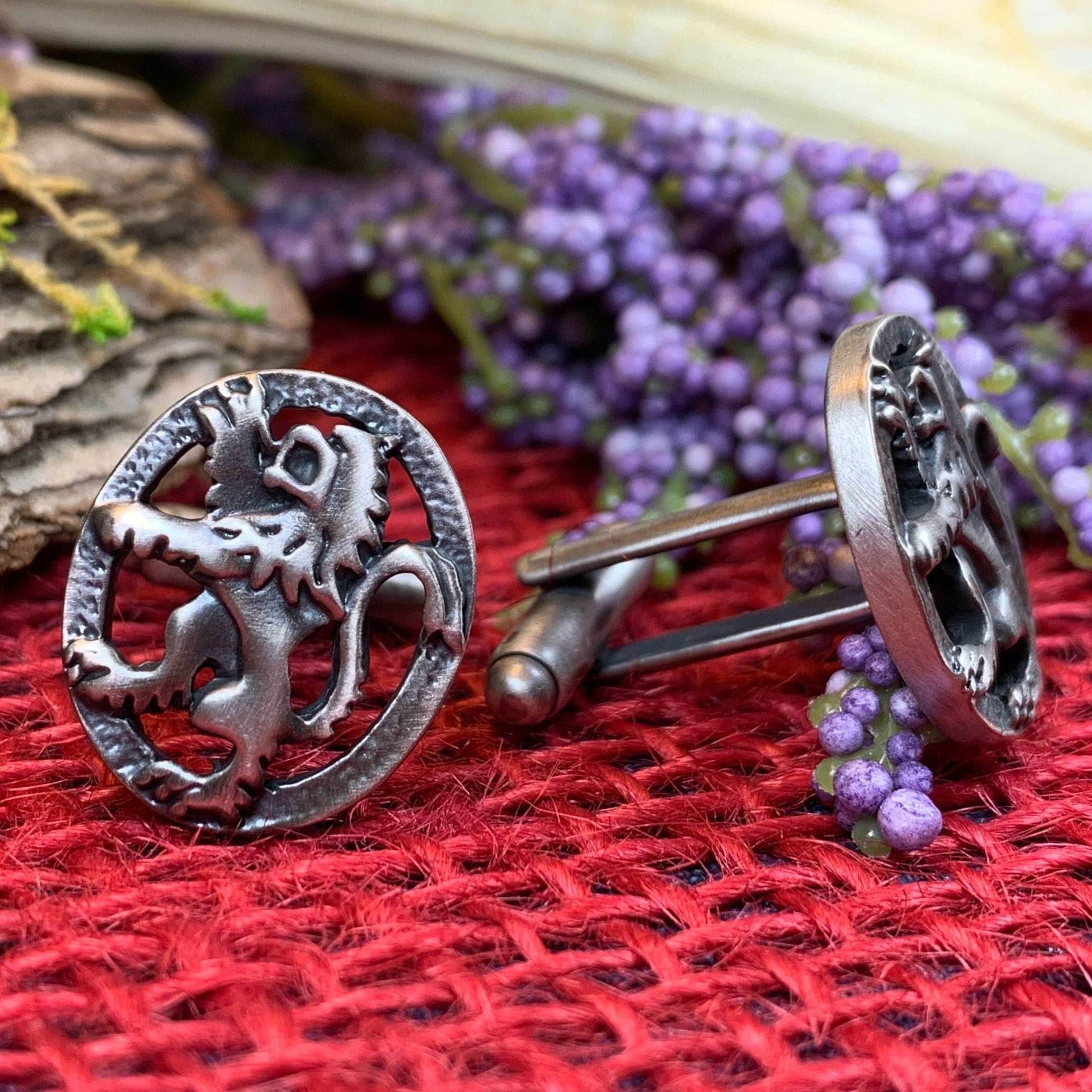 Lion of Scotland Cuff Links - 