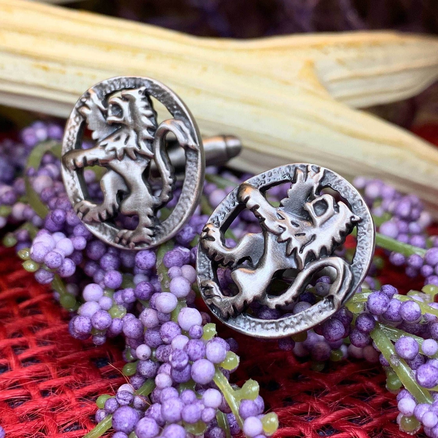 Lion of Scotland Cuff Links - 