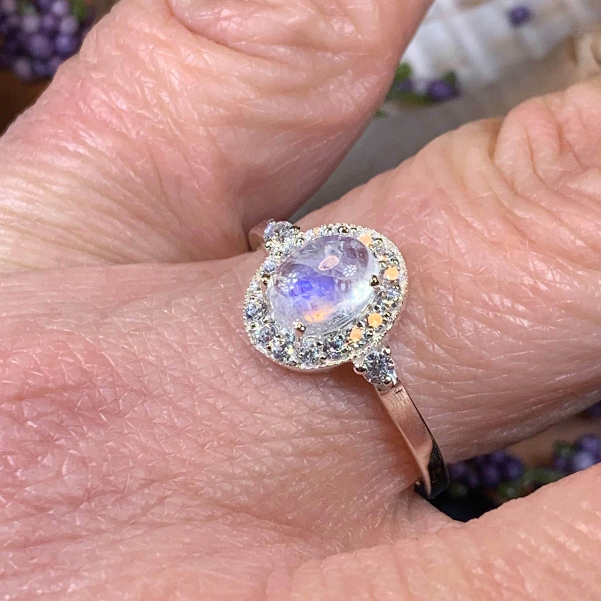 Leandra Moonstone Ring - 5