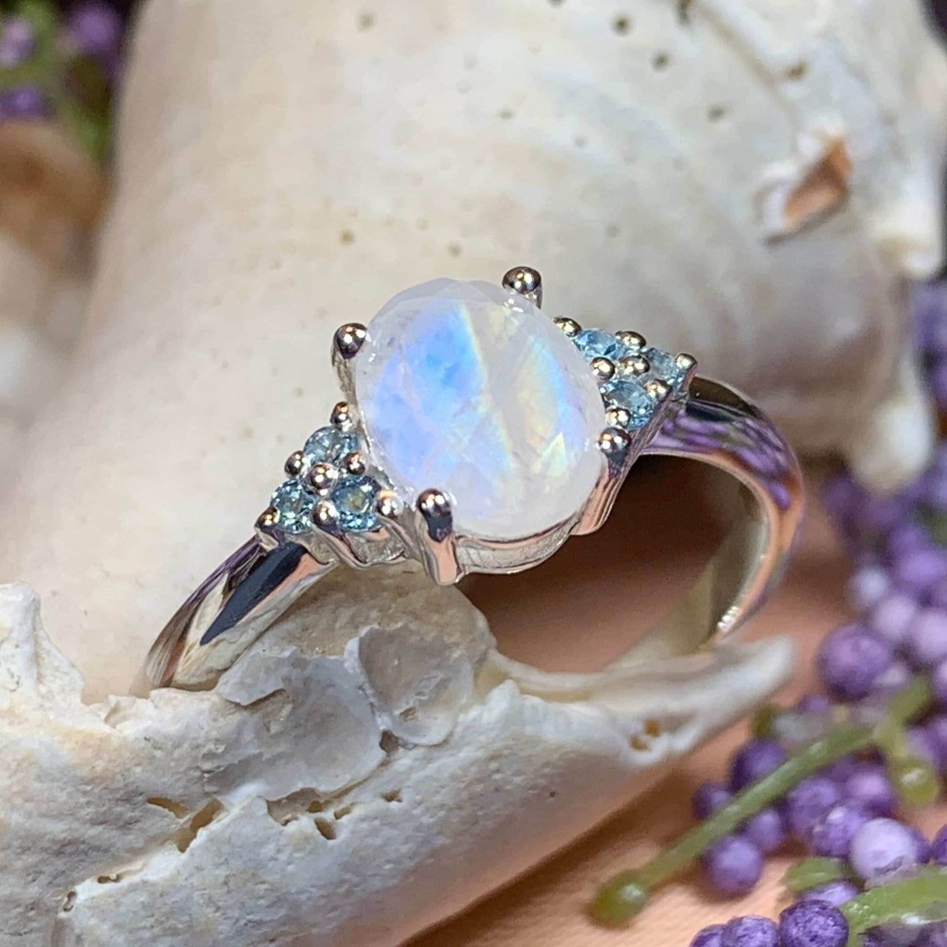 Chantel Moonstone Ring - 5