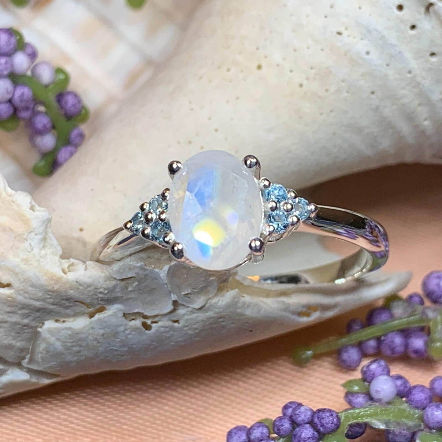 Chantel Moonstone Ring - 5